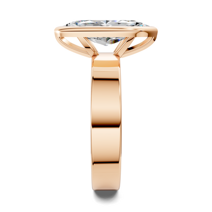 Jackie Bezel Solitaire Ring