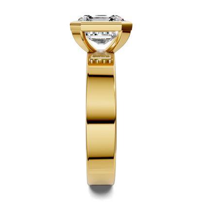 Jackie Bezel Solitaire Ring
