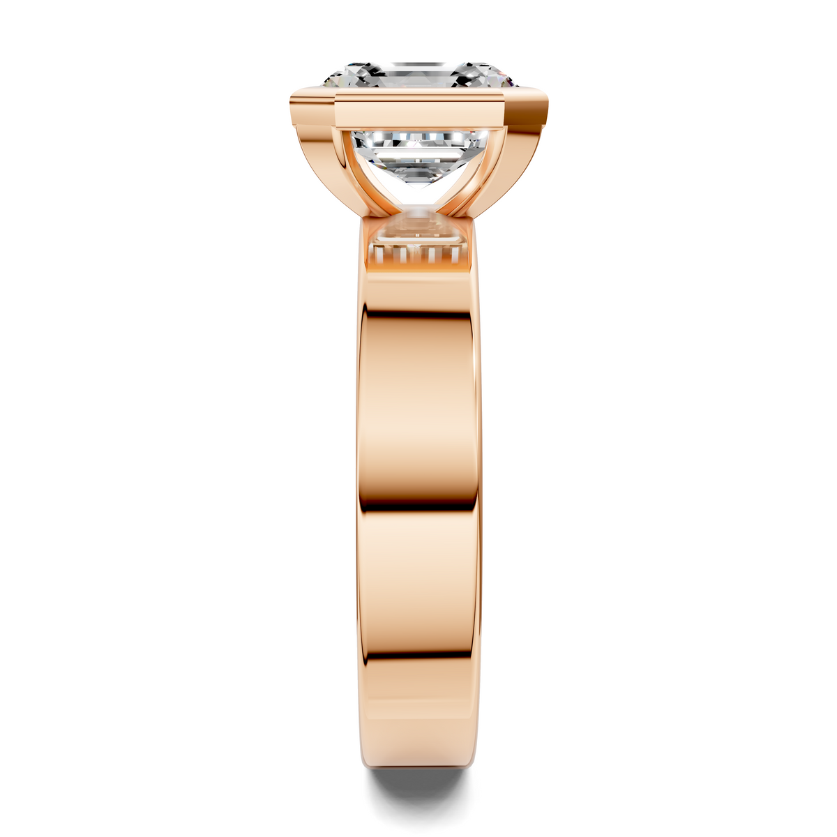 Jackie Bezel Solitaire Ring