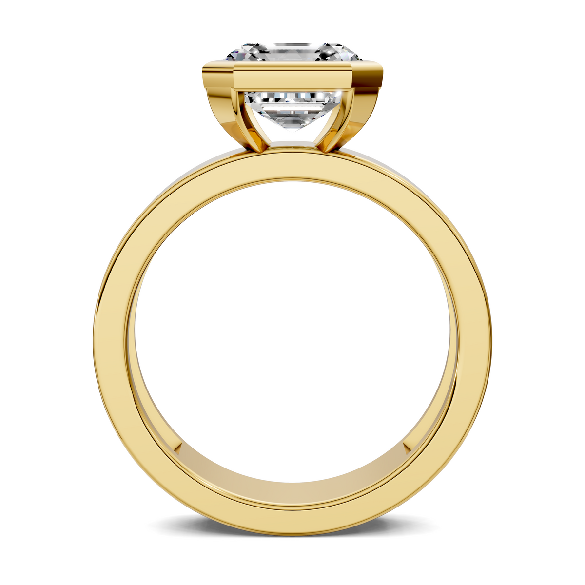 Jackie Bezel Solitaire Ring