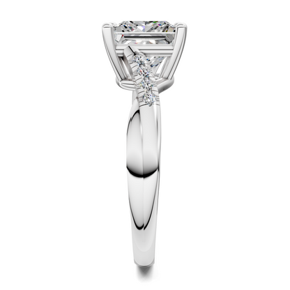 Destiny Twisted Pavé Ring