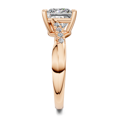 Destiny Twisted Pavé Ring