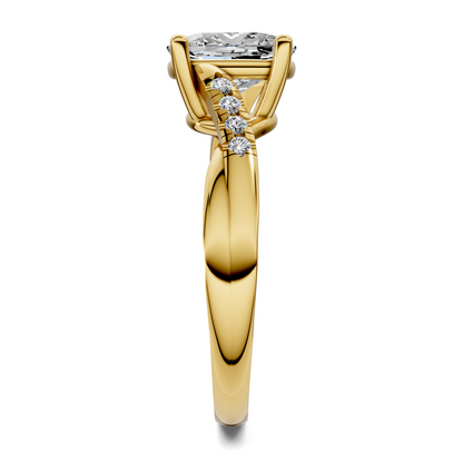 Destiny Twisted Pavé Ring