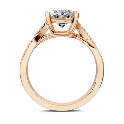 Destiny Twisted Pavé Ring
