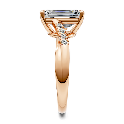 Destiny Twisted Pavé Ring