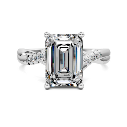 Destiny Twisted Pavé Ring