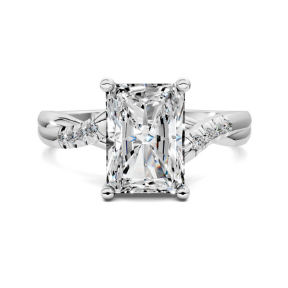 Destiny Twisted Pavé Ring