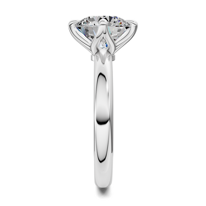 Leanne Floral Basket Ring