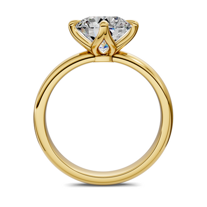 Leanne Floral Basket Ring