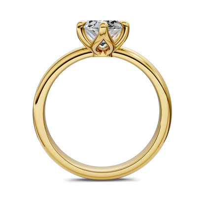 Leanne Floral Basket Ring