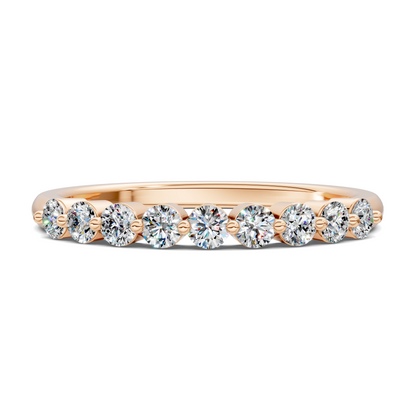 Brylee quarter eternity band