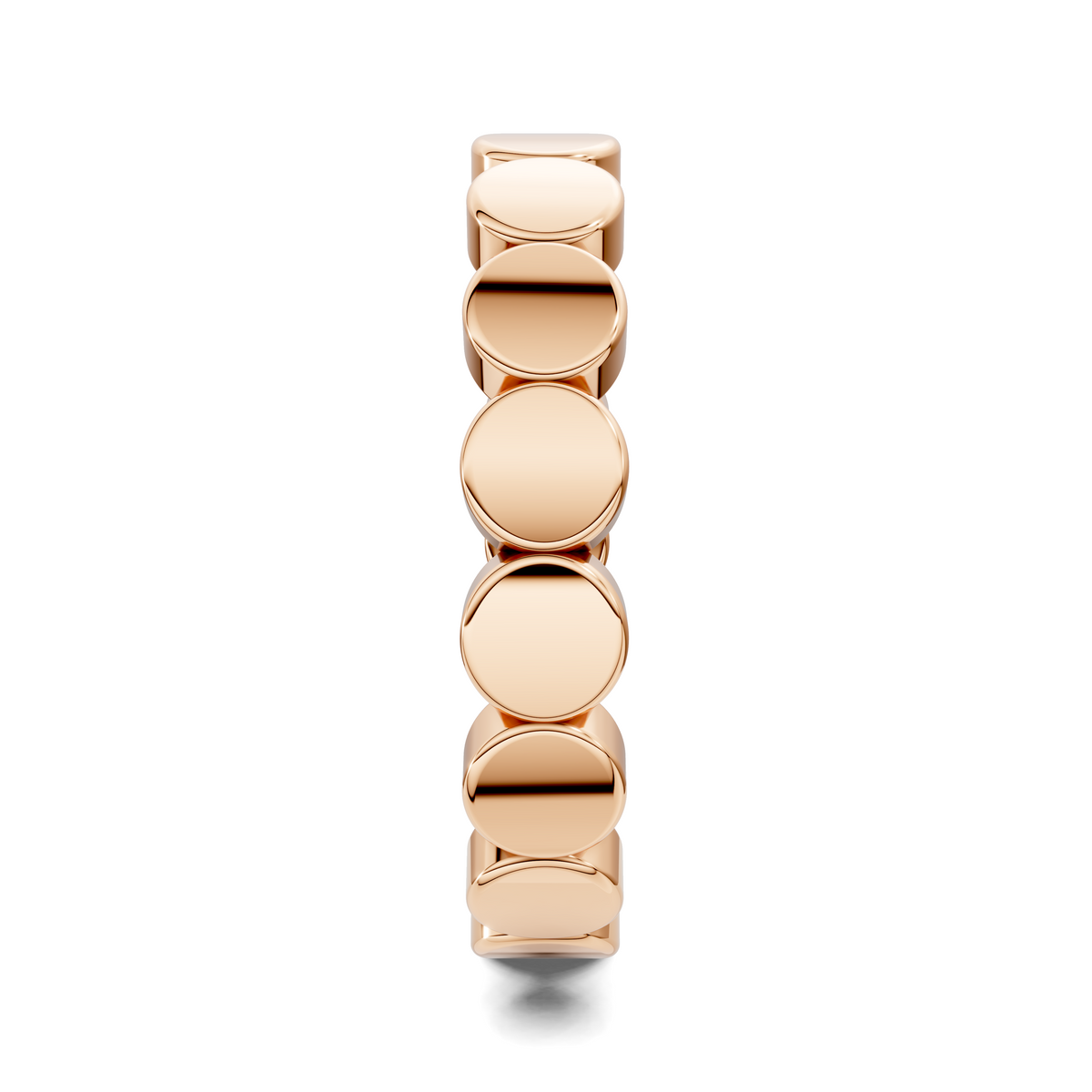 Laken Flat Beaded Band