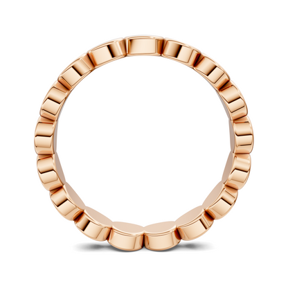 Laken Flat Beaded Band