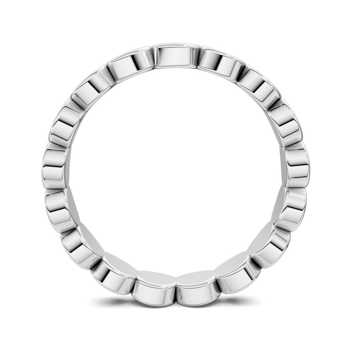 Laken Flat Beaded Band