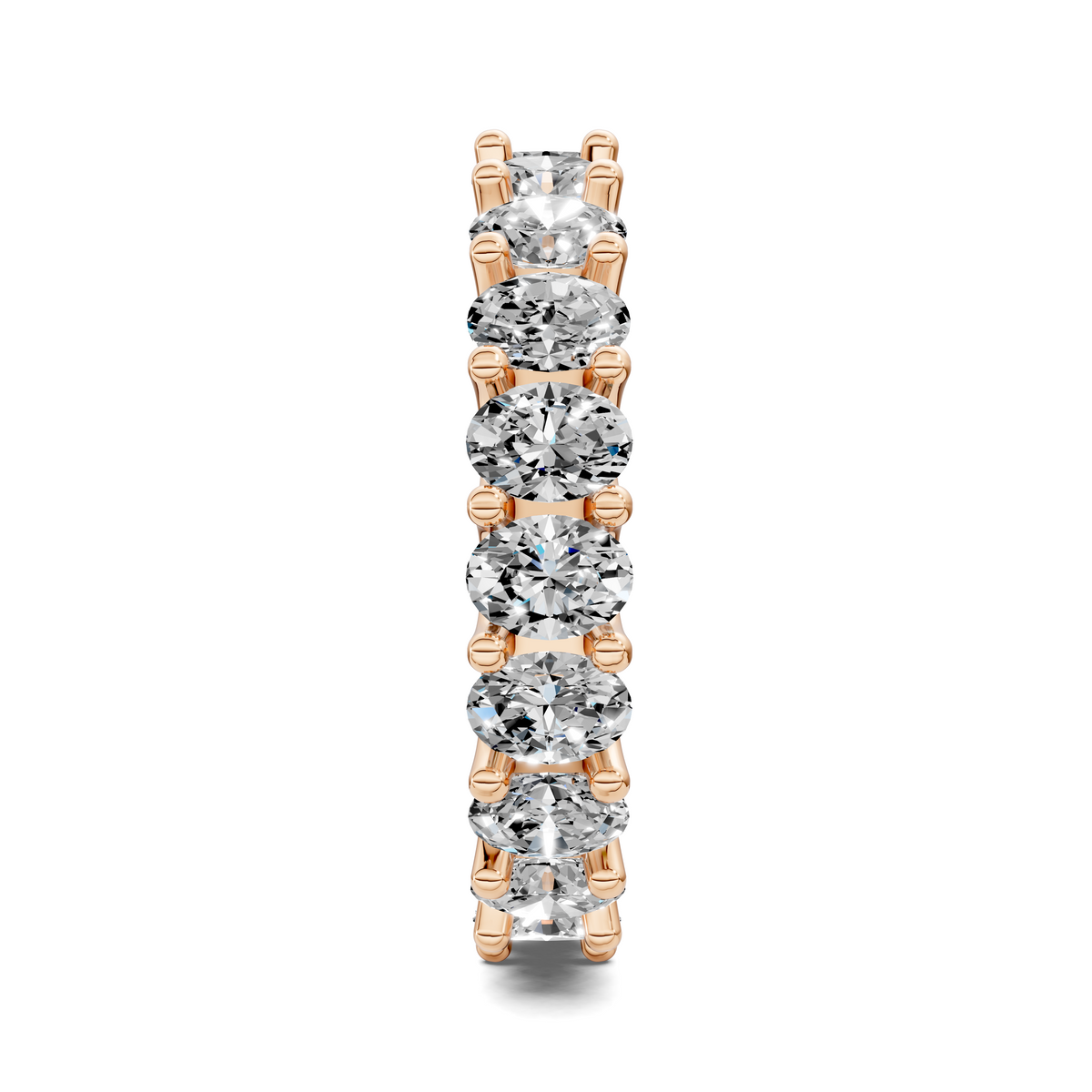 Arely Oval Eternity Ring