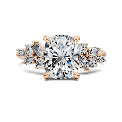 Alma Floral Cluster Ring