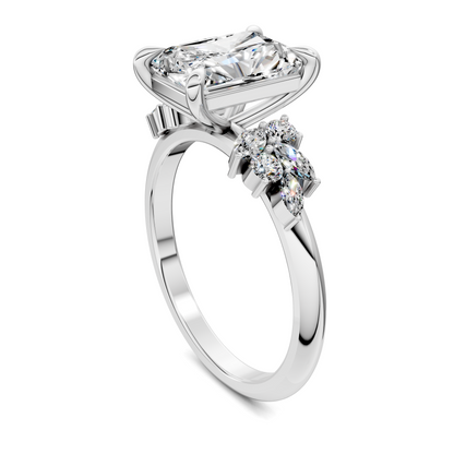 Alma Floral Cluster Ring
