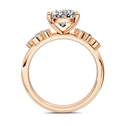 Alma Floral Cluster Ring