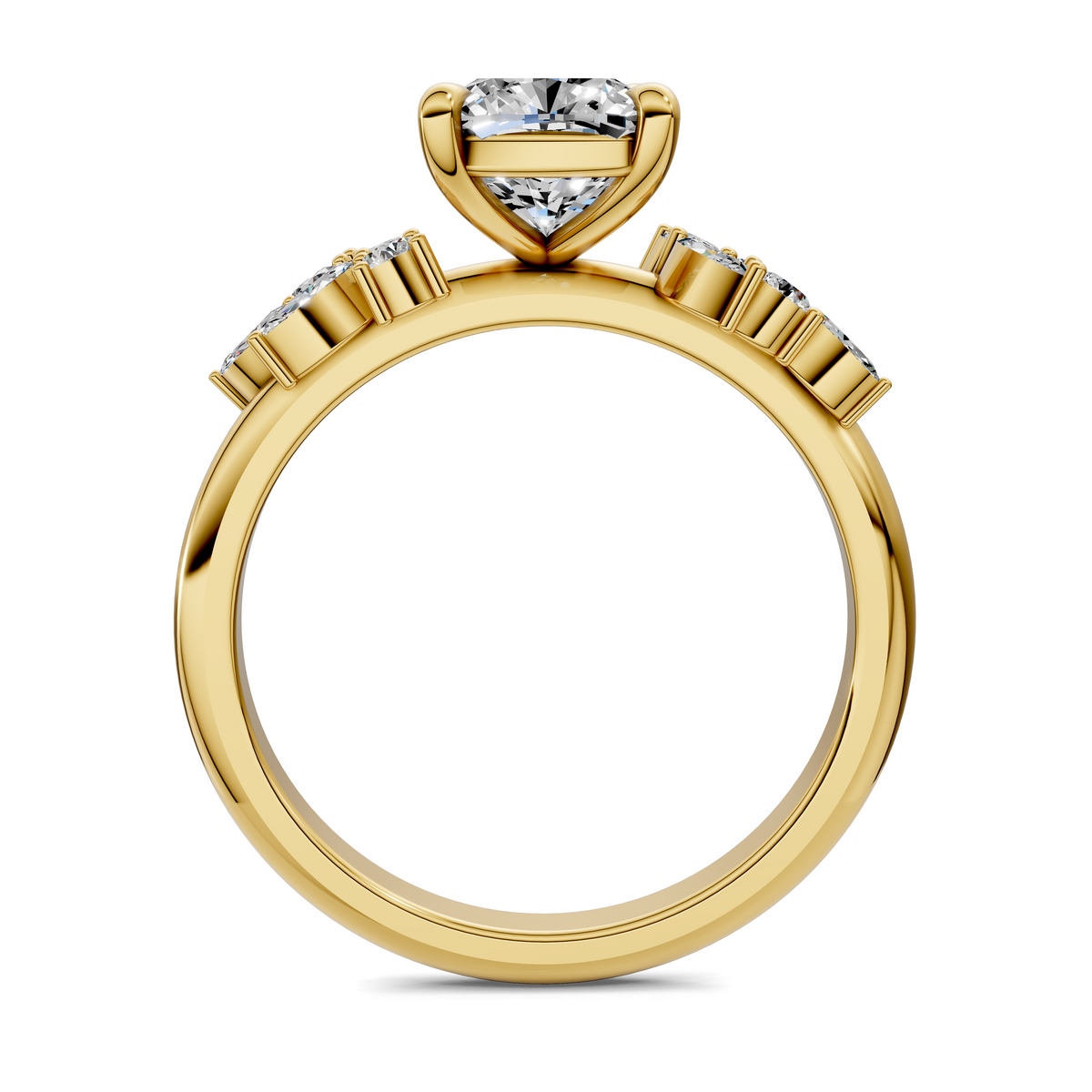 Alma Floral Cluster Ring