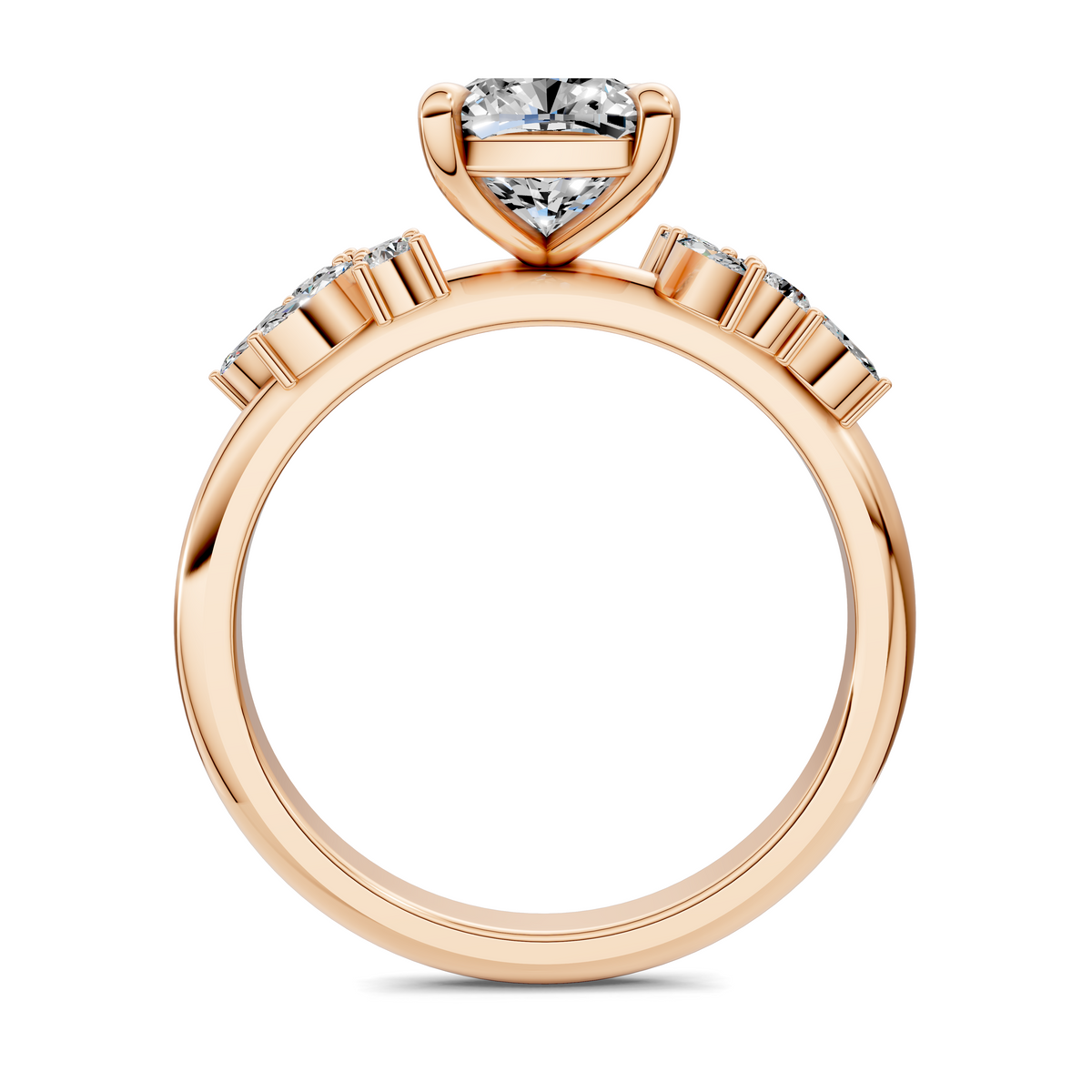 Alma Floral Cluster Ring