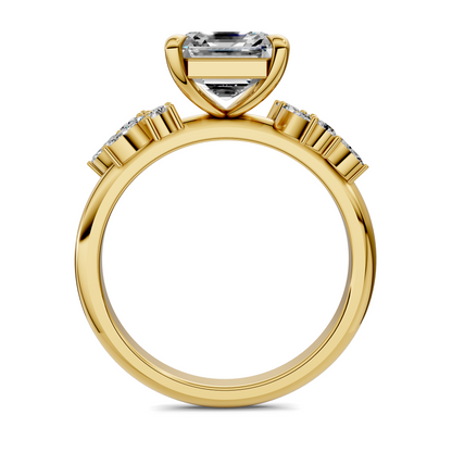 Alma Floral Cluster Ring