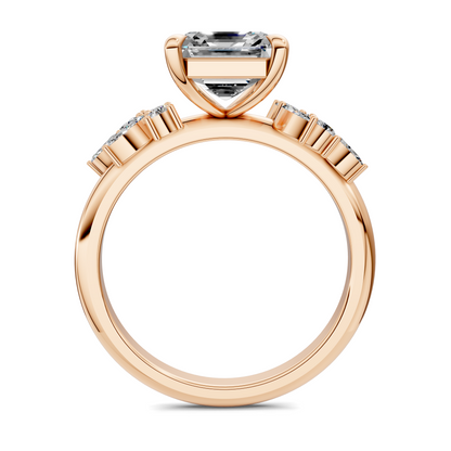 Alma Floral Cluster Ring