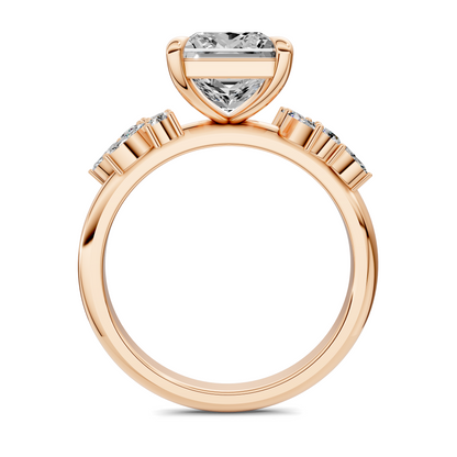 Alma Floral Cluster Ring