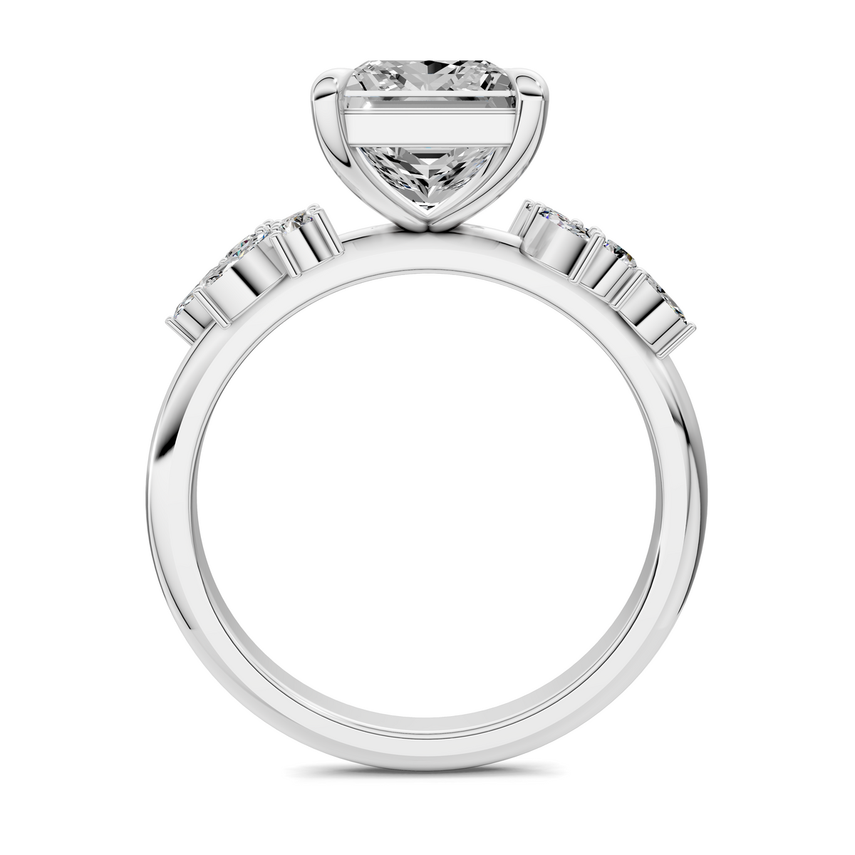 Alma Floral Cluster Ring