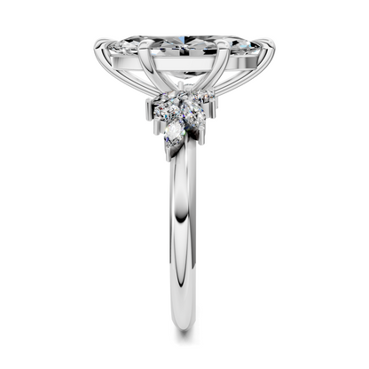 Alma Floral Cluster Ring