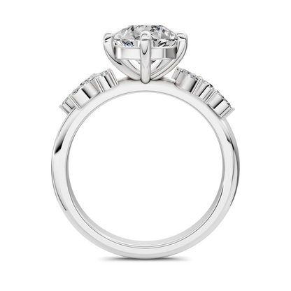 Alma Floral Cluster Ring