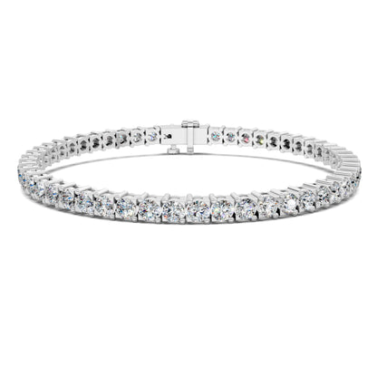 Cross Prong Tennis Bracelet (6.5 TCW)