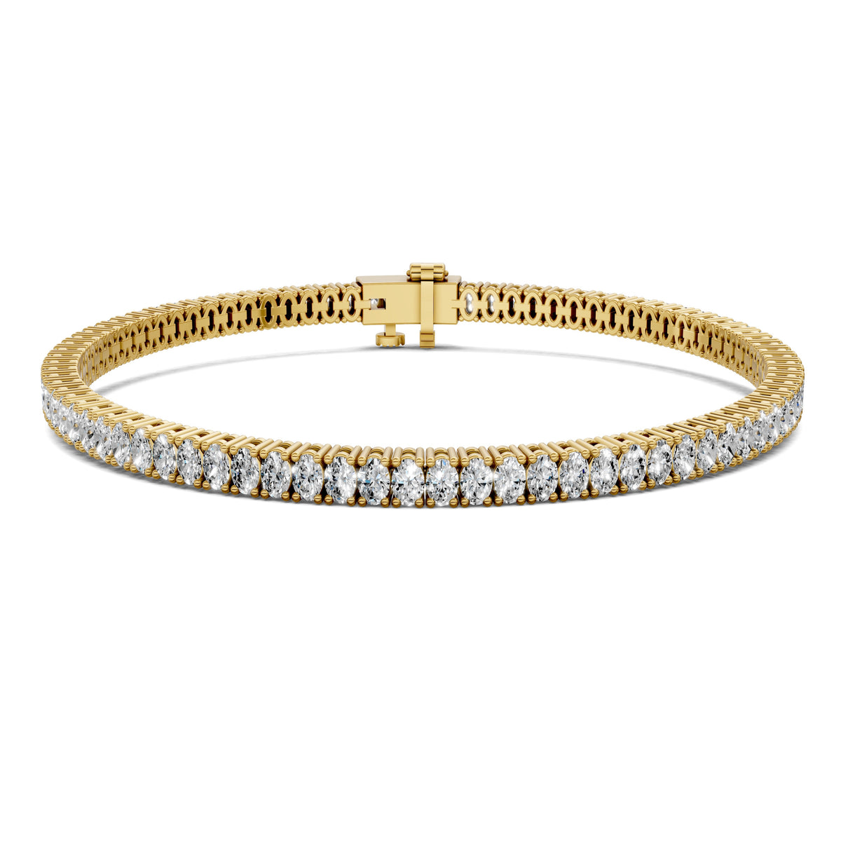 Oval Tennis Bracelet (3.5 TCW)