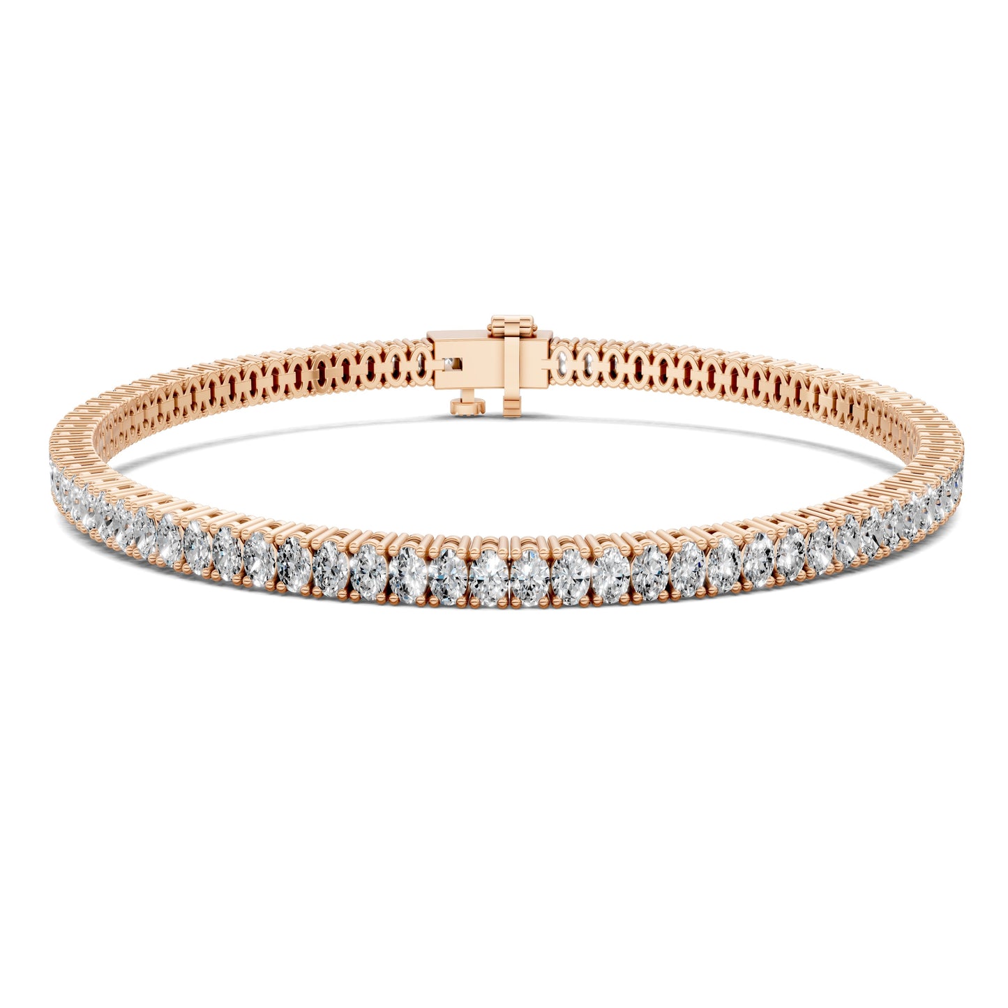 Oval Tennis Bracelet (3.5ct)