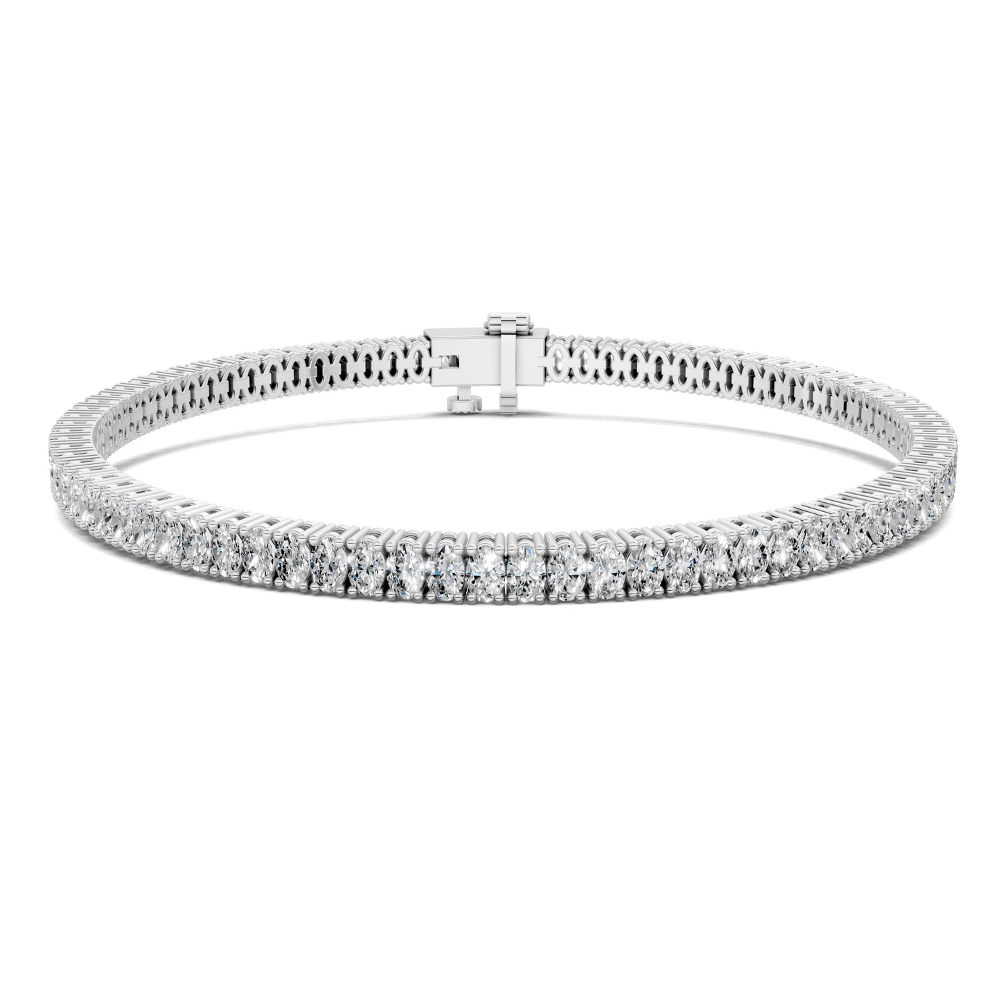 Oval Tennis Bracelet (3.5ct)