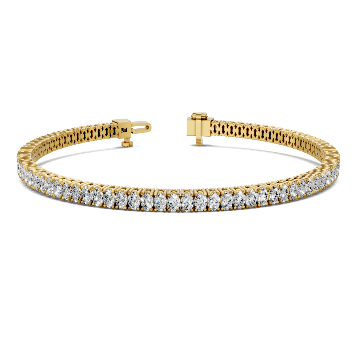 Oval Tennis Bracelet (3.5 TCW)