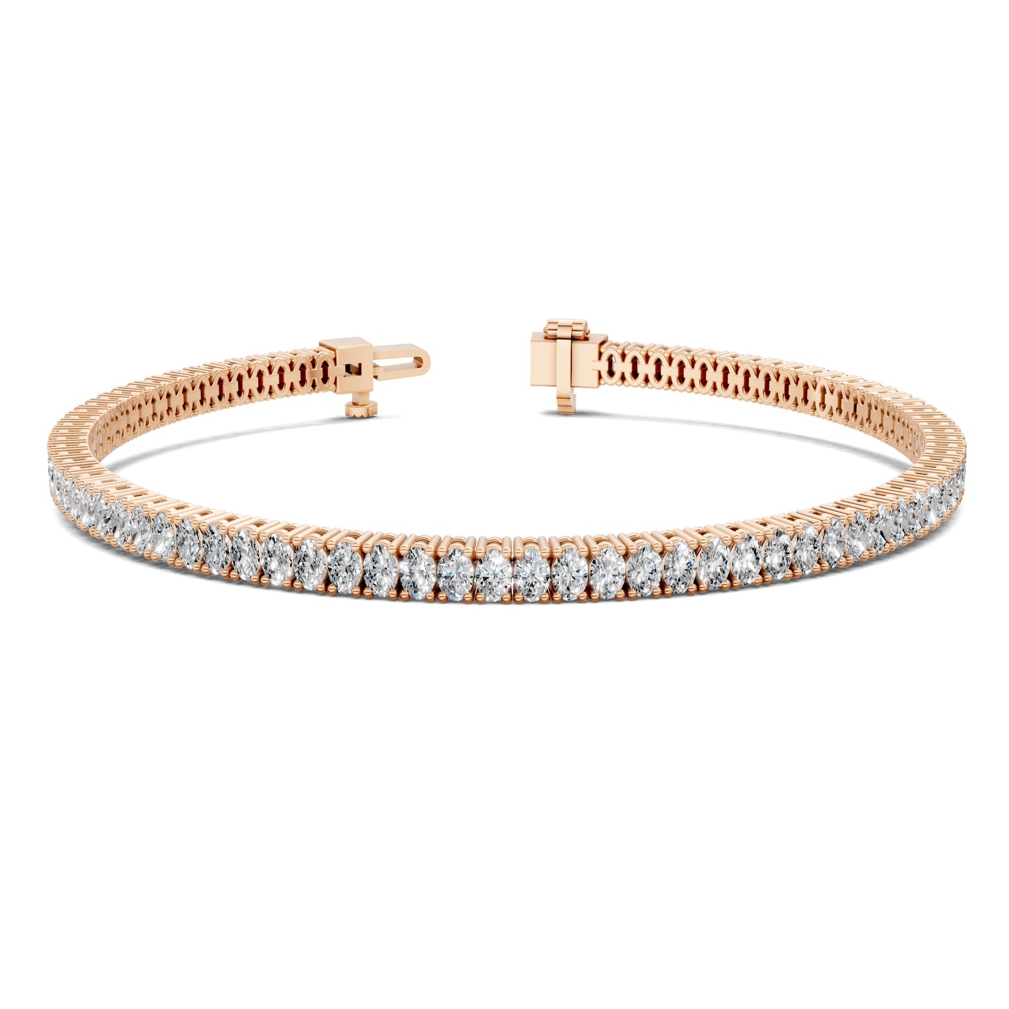 Oval Tennis Bracelet (3.5ct)