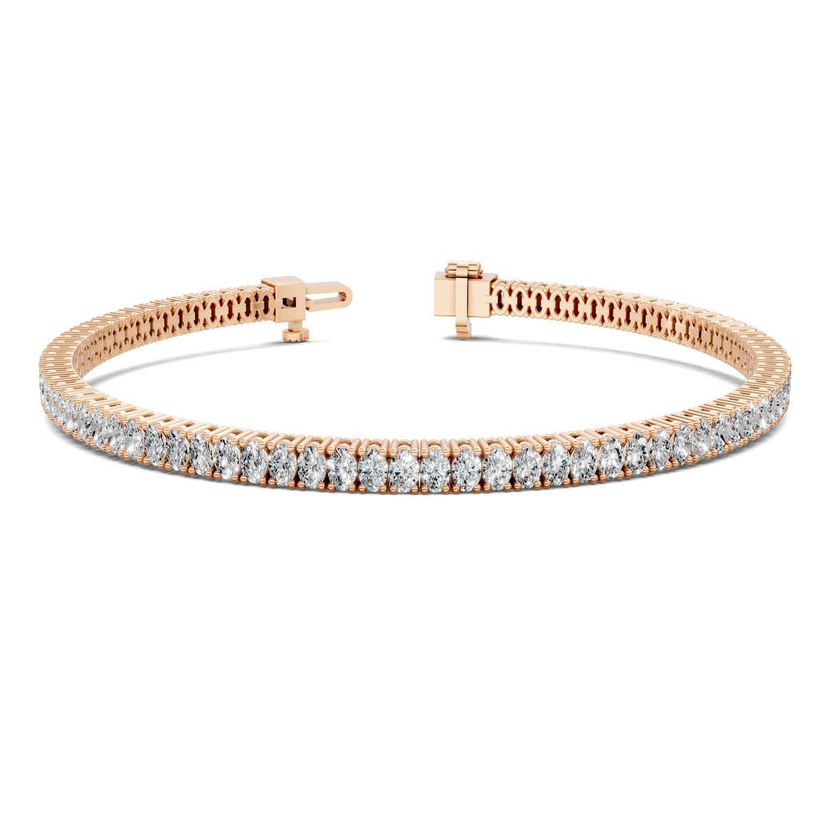 Oval Tennis Bracelet (3.5 TCW)