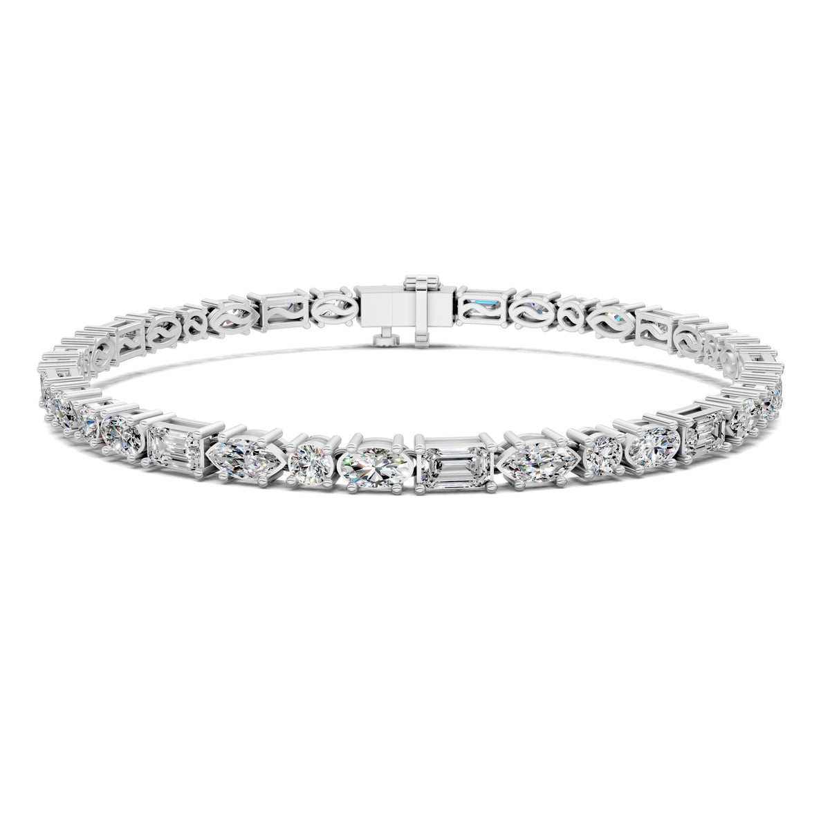 Fancy MIX Shapes Tennis Bracelet (7.5 TCW)