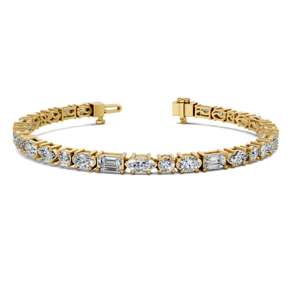Fancy MIX Shapes Tennis Bracelet (7.5 TCW)