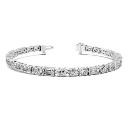 Fancy MIX Shapes Tennis Bracelet (7.5 TCW)