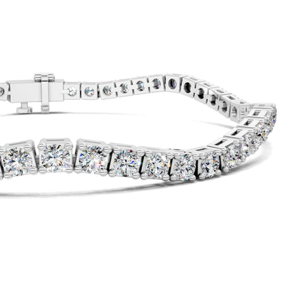 Wave Tennis Bracelet (5 TCW)