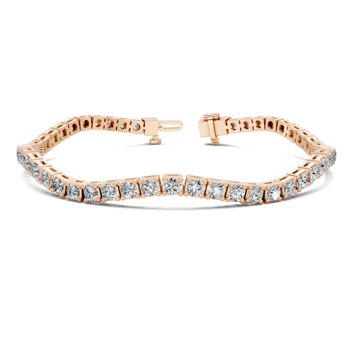 Wave Tennis Bracelet (5 TCW)