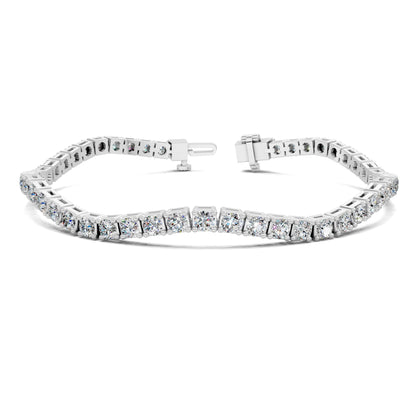 Wave Tennis Bracelet (5 TCW)