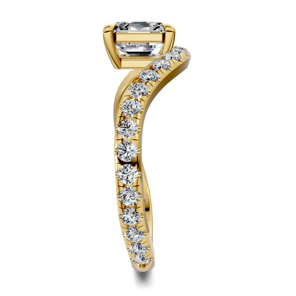 Lakeisha East-West Pavé Ring
