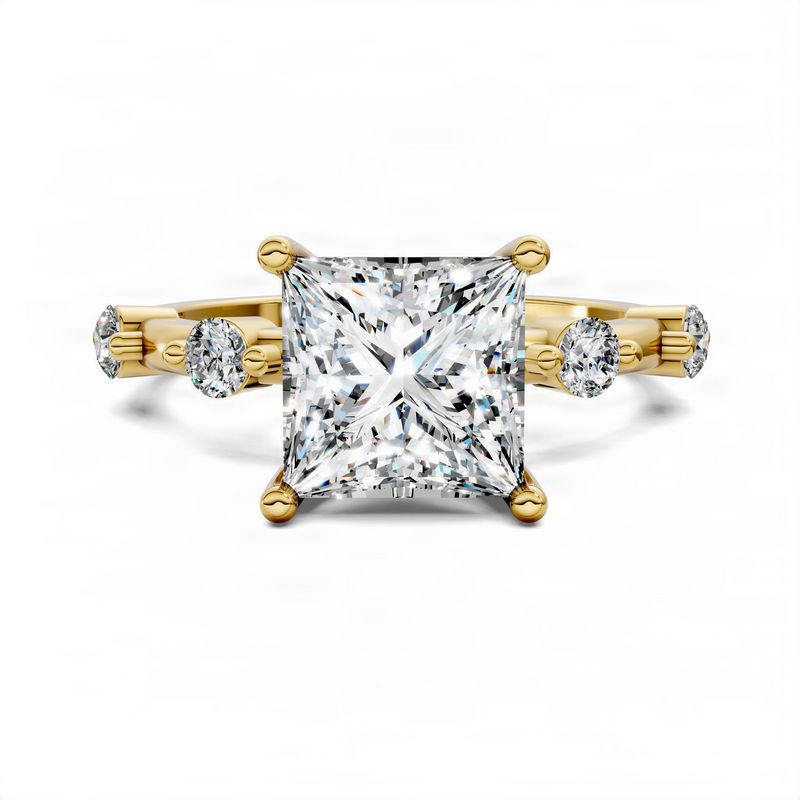 Opes Princess Accent Ring