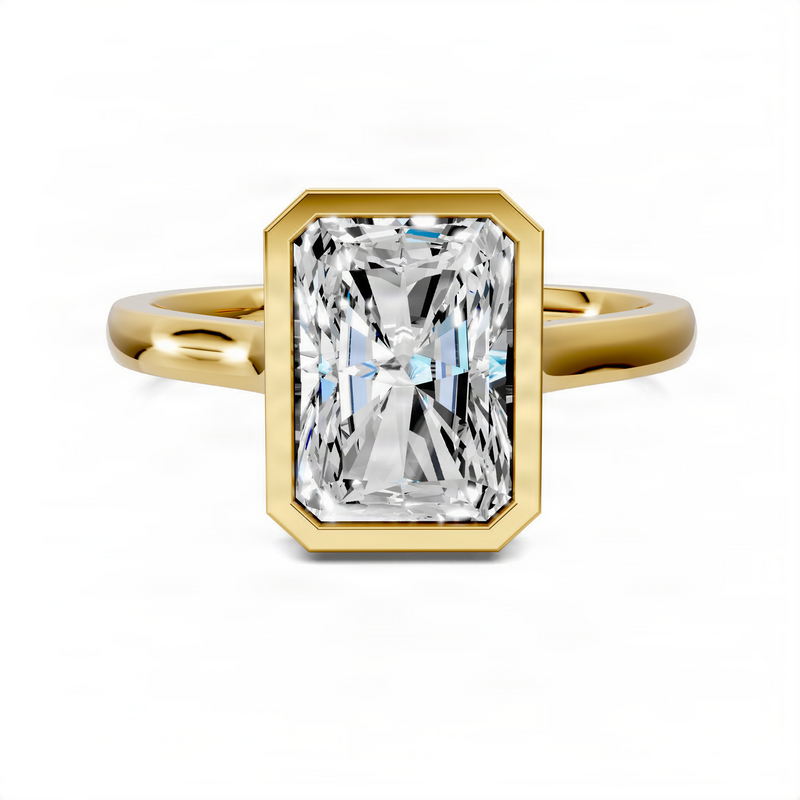 Opes Bezel Halo Ring