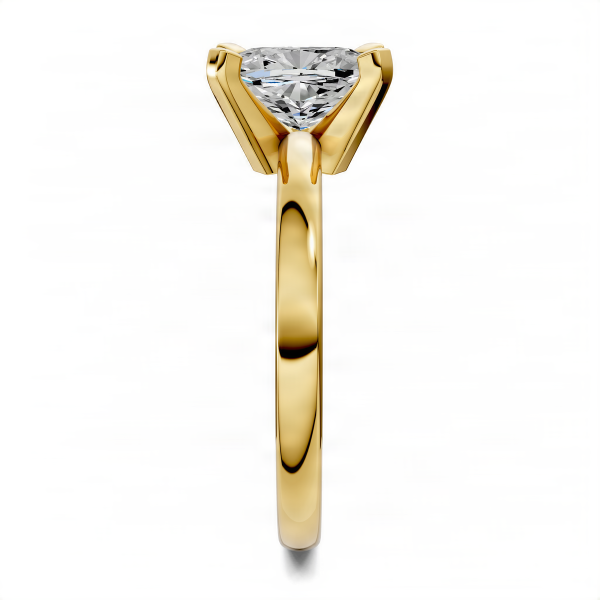 Opes Cushion Classic Solitaire Ring