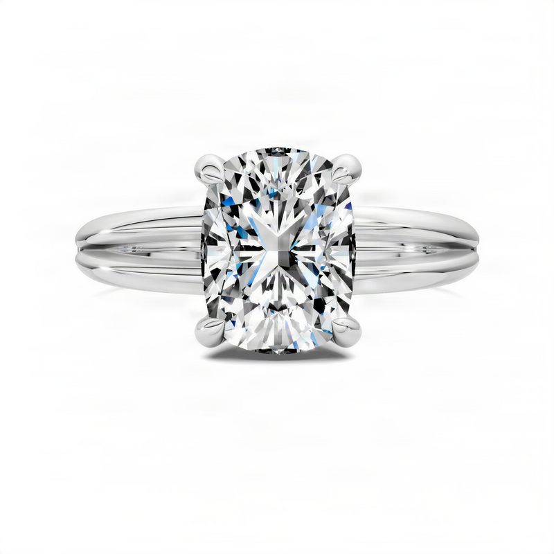 Opes Floating Split Band Ring
