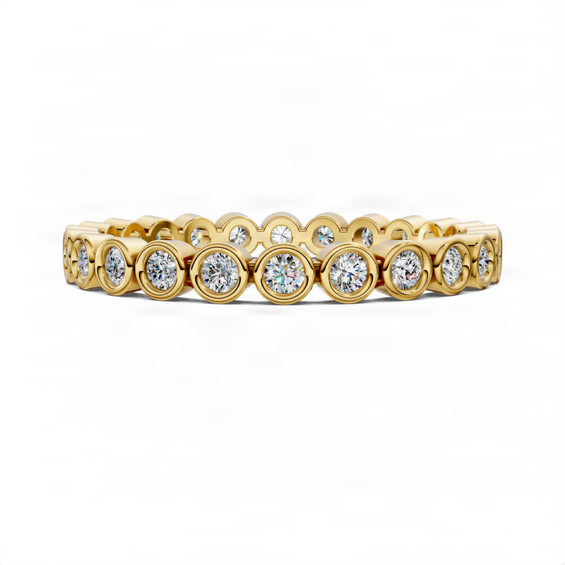 Opes Round Diamond Eternity Band