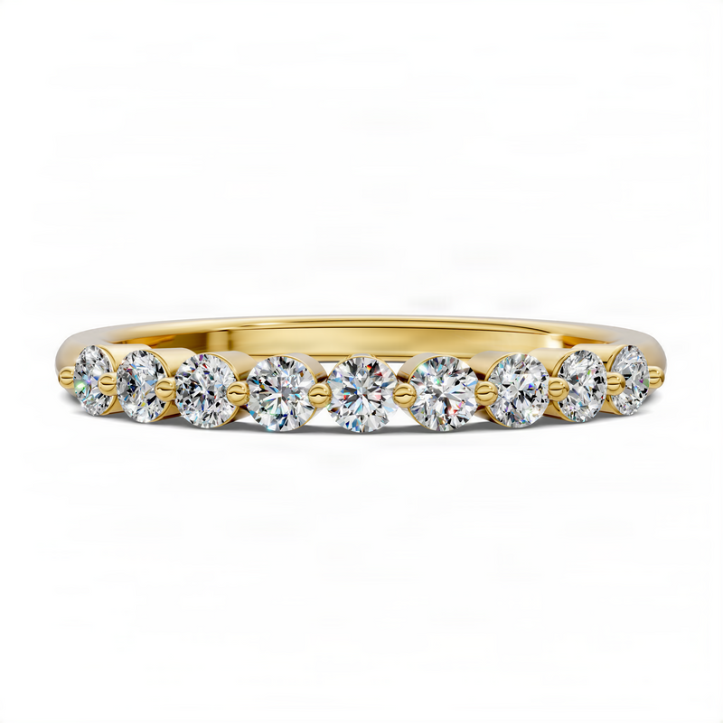 Opes Quarter Eternity Band